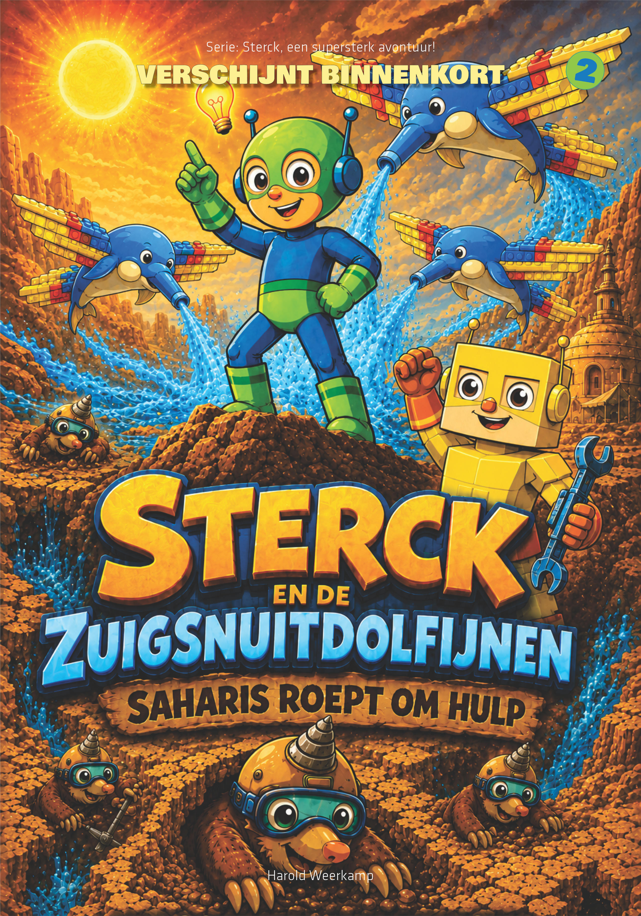 Kinderboek: Sterck en de zuigsnuitdolfijnen